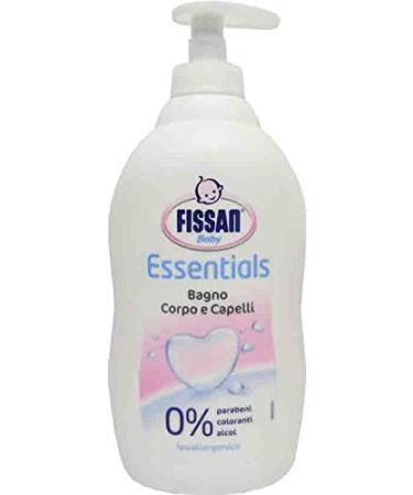 Fissan 6 x Fissan Baby Essentials 2-in-1 Bath Body and Hair 400 ml
