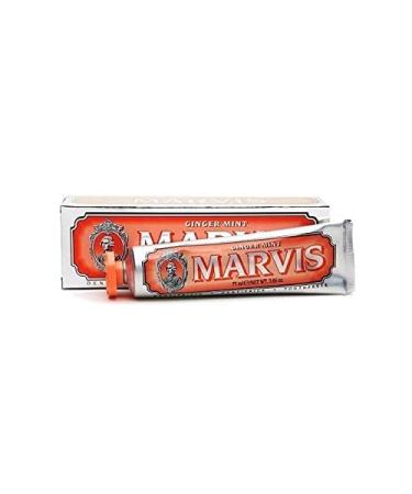 Marvis Ginger Mint Toothpaste 75ml | Intense Freshness | Premium Italian Dental Care - Buy Online on GoSupps.com