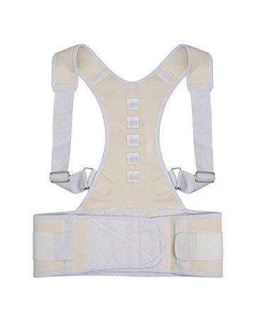 Adjustable Posture Corrector Back Brace Shoulder Lumbar Spine Clavicle Support Belt Corset Posture Correction for Dropshipping (Color : B Black Size : L) favorite gift lofty ambition