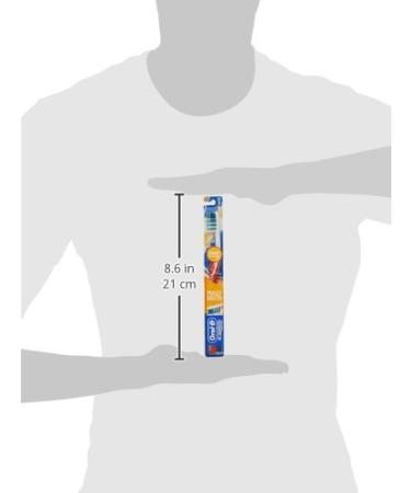Oral-B Complete Advantage Deep Clean Manual Toothbrushes - Soft/Small Mixed Colors (Pack of 6) | International Shipping Available - Buy Online on GoSupps.com
