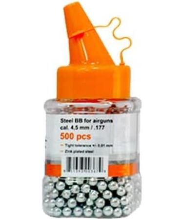 Gletcher .177 Caliber Steel BBs - 500pcs | High-Quality Ammo for Airguns - Buy Online on GoSupps.com