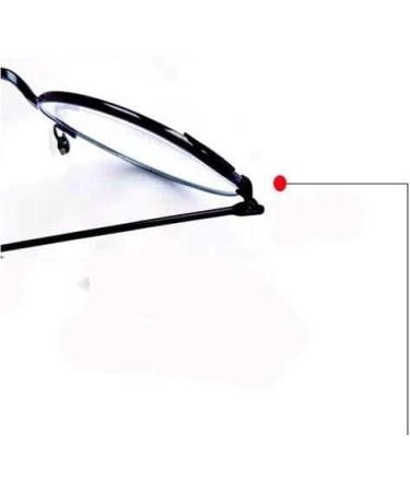 Newada Stylish Cat-Eye Reading Glasses for Women - Blue Light Blocking Anti-Eye Strain Metal Frame Color: Golden Size: +1.50 - Buy Online on GoSupps.com