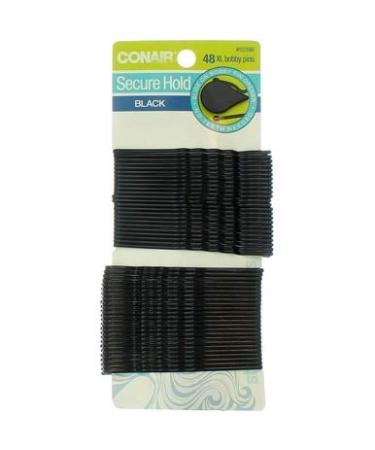Conair Xtra Long Black Bobby Pins - Secure & Stylish Hair Accessories - Buy Online on GoSupps.com