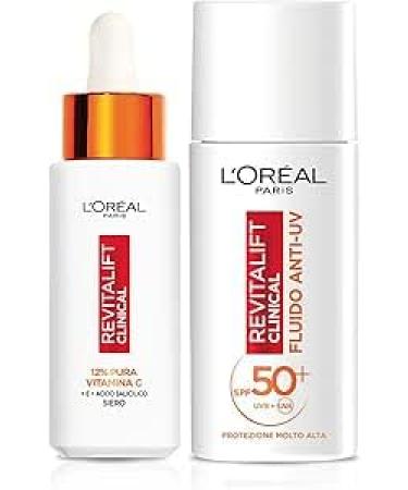 L'Oreal Paris L'Or al Paris Revitalift Clinical Bundle Face Serum 30 ml + Anti-UV Liquid SPF50+ 50 ml