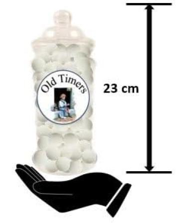 Mint Imperials in Reusable Victorian Style Plastic Sweet Jar 970 millilitres 800 Grams - Buy Online on GoSupps.com
