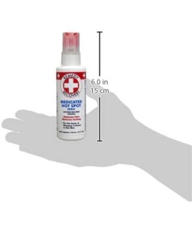 Remedy + Recovery Medicated Hot Spot Spray for Dogs 4oz | Soothing Relief for Skin Irritations - Buy Online on GoSupps.com