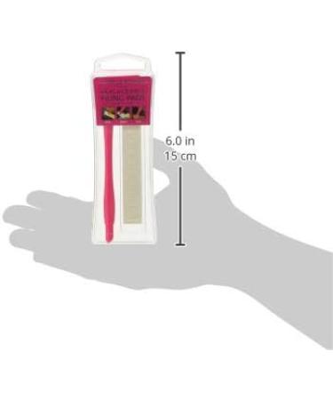 Pro Impressions Cuticle Pusher with Replacement Filing Pads Pink - Buy Online on GoSupps.com