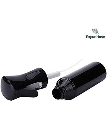 ExpanHose Hair Spray Bottle Continuous Water Mister Spray Bottle Empty Aerosol Fine Mist Curly Hair Spray Bottle for Taming Hair in Morning Hairstyling Plants Pets Cleaning-5.4oz/160ml (Black) - Buy Online on GoSupps.com