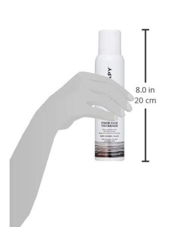 Keratherapy Keratin Infused Perfect Match Fiber Hair Thickener Spray - Dark Brown to Black - 4 fl. oz. - Volumizing, Thickening, & Concealing Hairspray - Buy Online on GoSupps.com