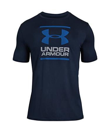 Under Armour Men's Global Foundation Short-Sleeve T-Shirt Academy Blue (408)/Royal Blue Large
