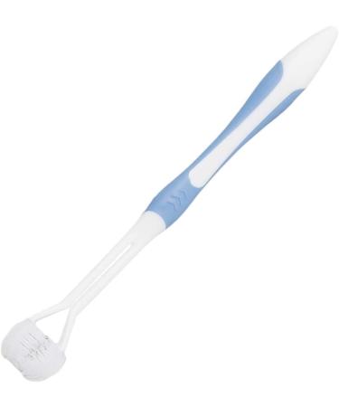 Adult Soft Bristle 3-Sided Toothbrush - Blue | Manual Toothbrush for Effective Cleaning - Buy Online on GoSupps.com