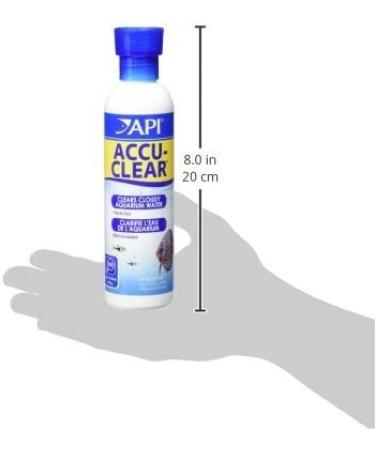 API ACCU-CLEAR 8-Ounce Water Clarifier for Freshwater Aquariums - Clears Cloudy Water Fast! - Buy Online on GoSupps.com