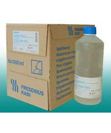 Ampuwa 8x1000ml Plastipur Aqua sterile pyrogen-free water Fresenius