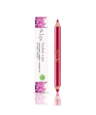 LEPO LEPO | Perfect Lips Lip Contour and Lipstick Two in One No. 84 Ruby Enriched with Vegetable Oils and Ws Perfect Lips in a Single Beauty Gesture