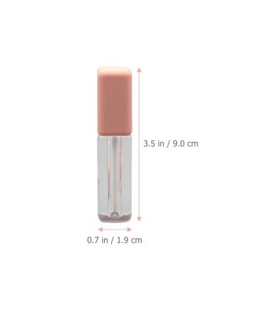 Lurrose 6-Pack Empty Lip Gloss Tubes - Transparent Cosmetic Sample Bottles for Lipstick & Eyelashes | Ideal for DIY Beauty & Travel - Buy Online on GoSupps.com