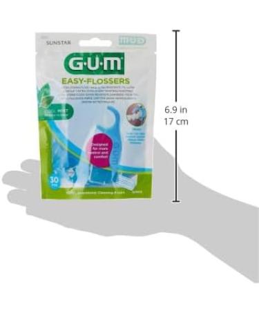 Buy Gum Easy Flossers - 30 Pack Dental Floss - Fast International Shipping - Buy Online on GoSupps.com
