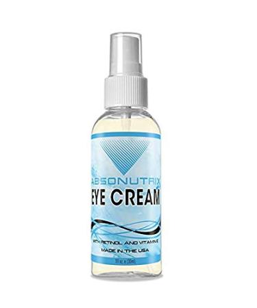 Absonutrix Anti-Aging Eye Cream - Retinol & Vitamin E Moisturizer for Wrinkles Dark Circles & Puffiness - Made in the USA 1 Fl. Oz - Buy Online on GoSupps.com