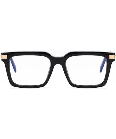 Buy Blue Light Blocking Eyeglasses for Clear Vision | Large Reading Glasses +350 | Sturdy & Stylish Black Frame - Buy Online on GoSupps.com