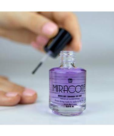 Duri Rejuvacote 1 Nail Growth System Combo - Maximum Strength Base & Top Coat with Miracote Quick Dry Top Coat - Buy Online on GoSupps.com