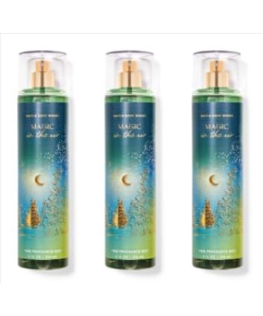 Bath and Body 3 Pack FINE FRAGRANCE MIST 8 fl oz / 236 mL (Packaging may Vary) (MAGIC IN THE AIR)