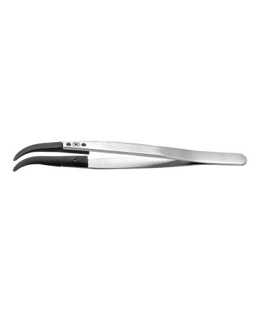 2ABSVR.SA Tweezers curved/round 130 mm tweezers and replacement tips 1 piece