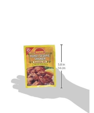 Honey Sesame Chicken Seasoning Mix Packets - 0.88oz Each (Pack of 4) - Asian Chicken Recipe - Buy Online on GoSupps.com