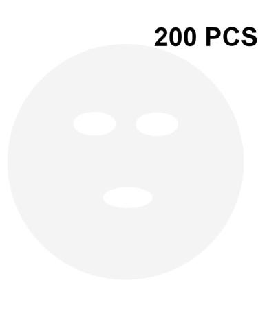 FRCOLOR 200pcs Transparent Clear Face Mask - DIY Facial Skin Care Accessories for Perfect Skin - Buy Online on GoSupps.com