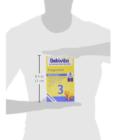 Bebivita Milk Formula 3 - Follow-On Milk (4 x 500g) for Infants | Buy Internationally - Buy Online on GoSupps.com