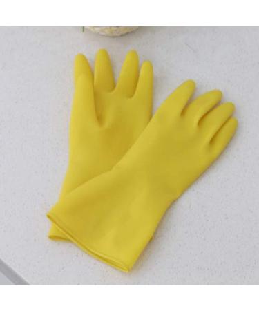 Latex gloves thickened beef tendon gloves rubber gloves cleaning household dishwashing gloves