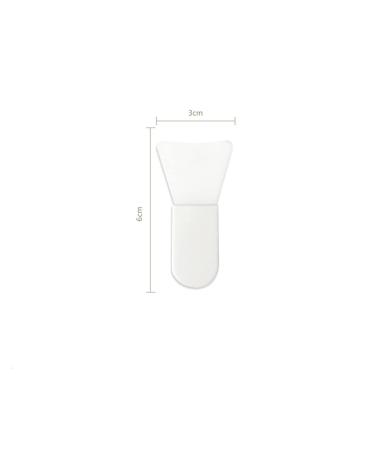 TEONEI Mini Silicone Face Mask Brushes | Short Handle Mud Facial Applicator | 8Pcs Facial Beauty Tool for Flawless Skin - Buy Online on GoSupps.com