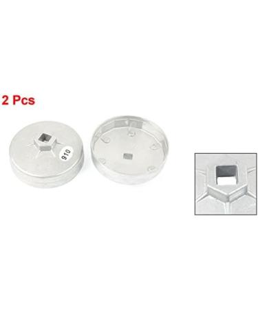 2pcs 95mm 15 Flute Oil Filter Cap Wrench Tool Set for Easy Removal | Socket Remover for Cartridge Filters - Buy Online on GoSupps.com