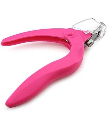 1pc Pink & Black Manicure Nail Cutter Nail Clipper Acrylic Gel False Nail Tip Cutter Clipper Nail Triple Tips Cutter Tool - (Color: Black) - Buy Online on GoSupps.com