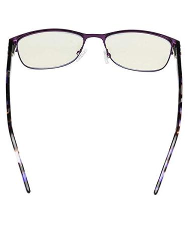 Eyekepper Blue Light Filter Reading Glasses for Women - Stylish Purple +1.25 - International Shipping Available - Buy Online on GoSupps.com