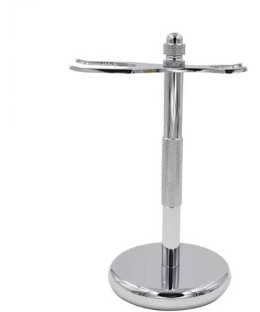 Buy Lefeda Simply Men's Rasier Brushes - Classic Stainless Steel Holder | Perfect Gift & Manual Razor Tool Set - 7x15cm Silver - Buy Online on GoSupps.com