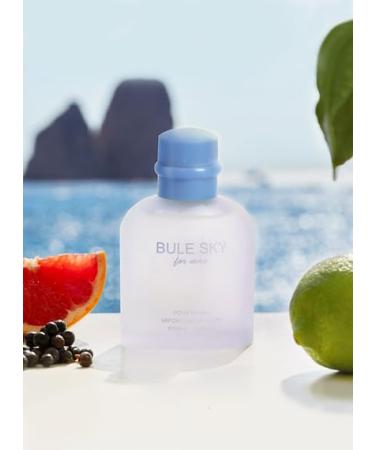 Valentine Milano for Men (EDP) & Blue Sky Cologne For Men (EDT) Fragrance for Men Wonderful Gift Masculine Scent for All Skin Types 3.4 Fl Oz Each (Pack of 2) - Buy Online on GoSupps.com