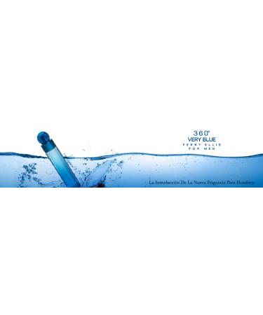 Perry Ellis 360 Very Blue for Men - 3 Pc Gift Set 3.4oz EDT Spray 0.25oz EDT Spray 3oz Shower Gel 6.65 Fl Oz (Pack of 1) - Buy Online on GoSupps.com