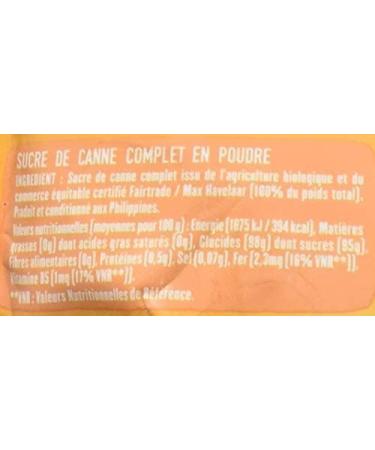 ALTER ECO - Muscovado Sugar Powder - Organic and Fair Trade Complete Sugar - Origin Philippines - 500g - Buy Online on GoSupps.com