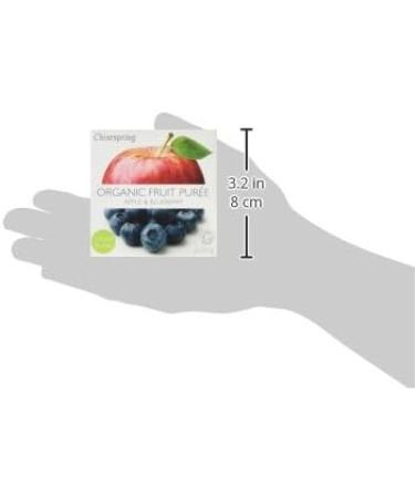 Clearspring Organic Fruit Pur e - Apple & Blueberry - Buy Online on GoSupps.com