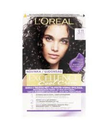 L'Or al Paris LOREAL L OREAL PARIS EXCELLENCE COOL CREME HAIR COLOR W 48 ML 0 311 ULTRA ASH DARK BROWN 48 ML
