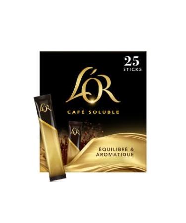 LOR Balanced and aromatic instant coffee - Pack of 25 sticks