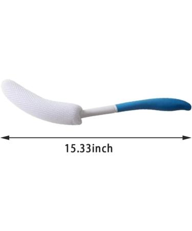YF-ANEN Long Anti-Slip Curved Handle Bath Body Brush for Middle Aged Elderly/Pregnant Women - 15.33 Inch - Buy Online on GoSupps.com