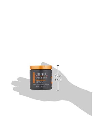 Cantu Men's Cream Pomade 8oz Jar (2 Pack) - Nourishing Hair Styling Pomade - Buy Online on GoSupps.com