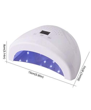 48W Intelligent Nail Lamp | LED UV Gel Curing & Nail Polish Dryer | Expert Manicure Tool for Home & Salon - Buy Online on GoSupps.com