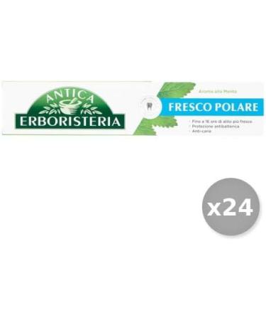 Lot of 24 antique herbalistERIA Toothpaste 75 ml Fresh Polar Mint Cura and Dental Hygiene - Buy Online on GoSupps.com