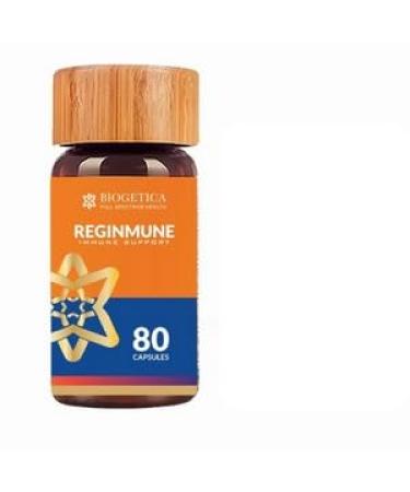 Biogetica Reginmune - Natural Immune Support Care Daily Boost Immune System Booster - 80 Capsules