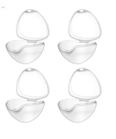 Buy All Silicone Pacifiers | Two-Tone Liquid Silicone Baby Pacifiers for Sleeping & Play | Comfortable Clear One Size - Buy Online on GoSupps.com
