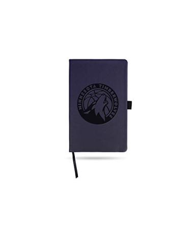 NBA Minnesota Timberwolves Laser-Engraved Color Notepad, 5.25 x 8.25-inches