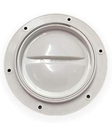 4 Round Access Hatch Cover Deck Plate for RV Marine Boat - White | Automotive Authority LLC - Buy Online on GoSupps.com