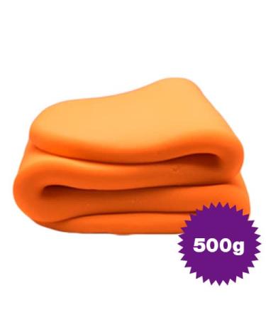 Dekozauber24 Premium Fondant 500g - Edible Soft & Flexible Cake Decoration in 17 Colors (Orange) | International Shipping Available - Buy Online on GoSupps.com