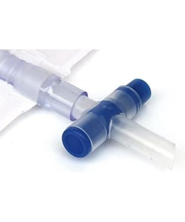 2000ml Sterile Urine Drainage Bag with T Tap Valve and 90cm Tube - Non-Latex Bedside Night Bag - 2L Capacity - Buy Online on GoSupps.com